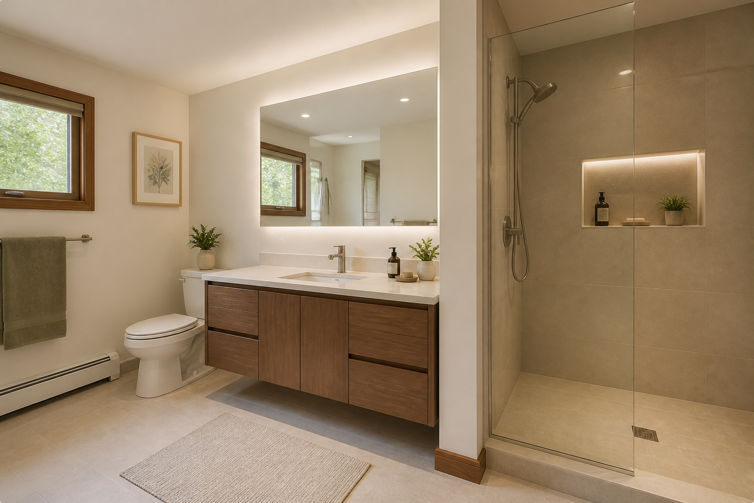 Tub to Shower Conversion
